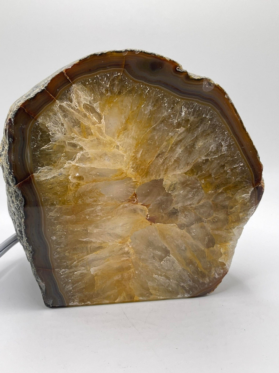 Natural Agate Lamps