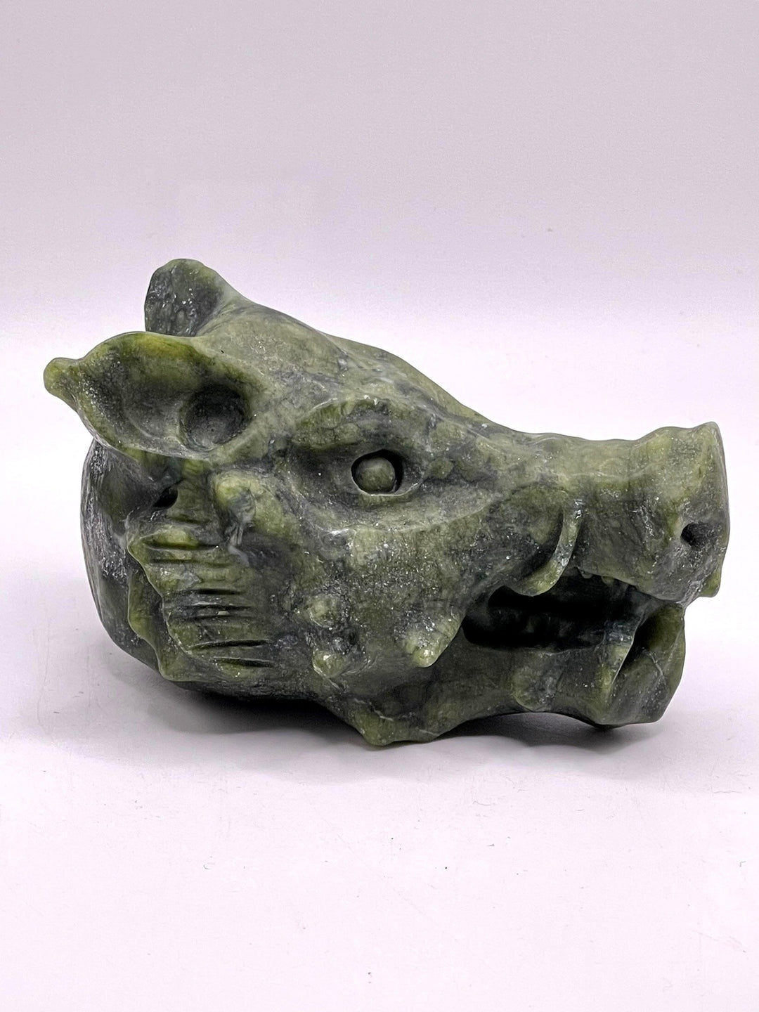 Carved Boar Head