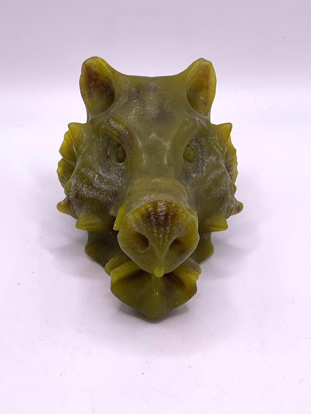 Carved Boar Head