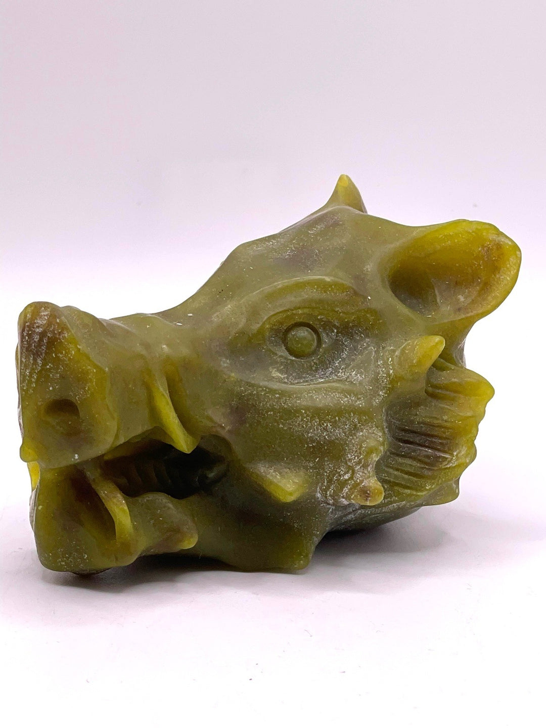 Carved Boar Head