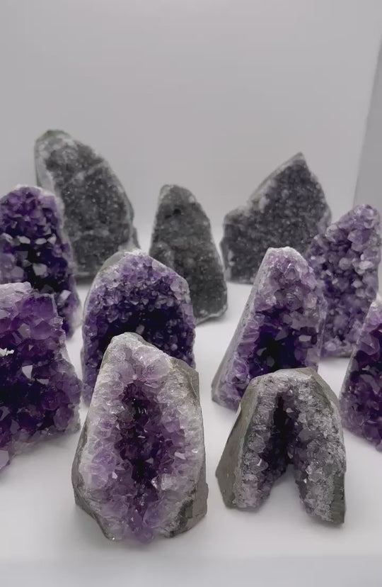 Amethyst Cluster Formations