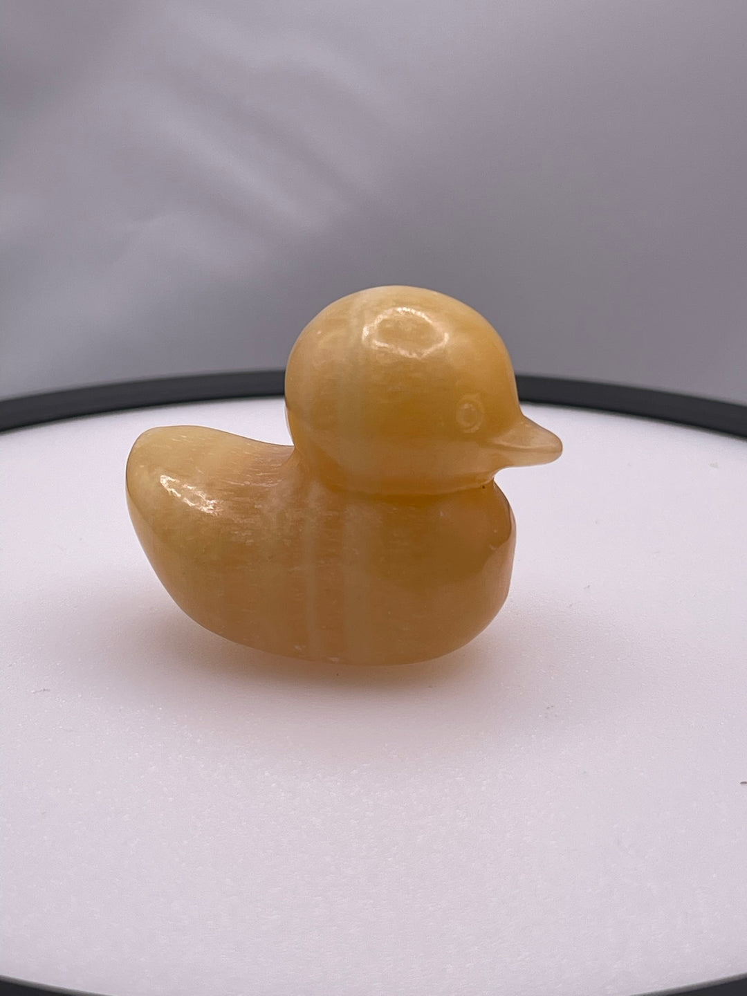 Calcite Carved Duck