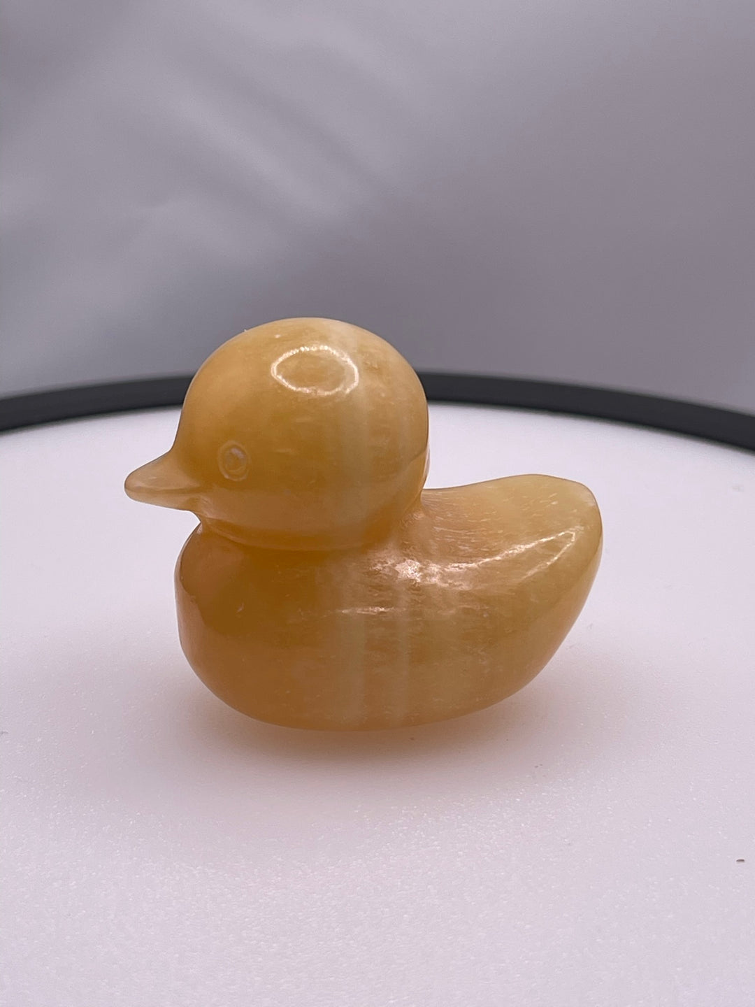 Calcite Carved Duck